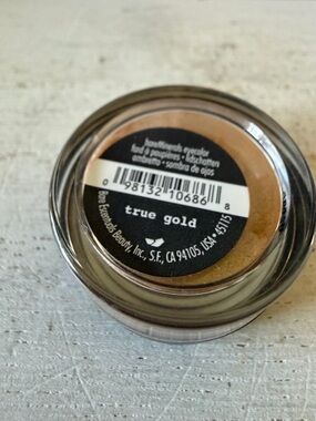 Bareminerals Eyecolor *True Gold* Smaller Jar BNWOB SEALED AUTHENTIC RARE